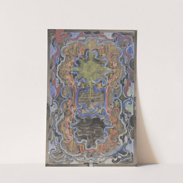 Decoratief ontwerp (1874) by Carel Adolph Lion Cachet