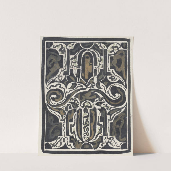 Decoratief ontwerp (1874) by Carel Adolph Lion Cachet