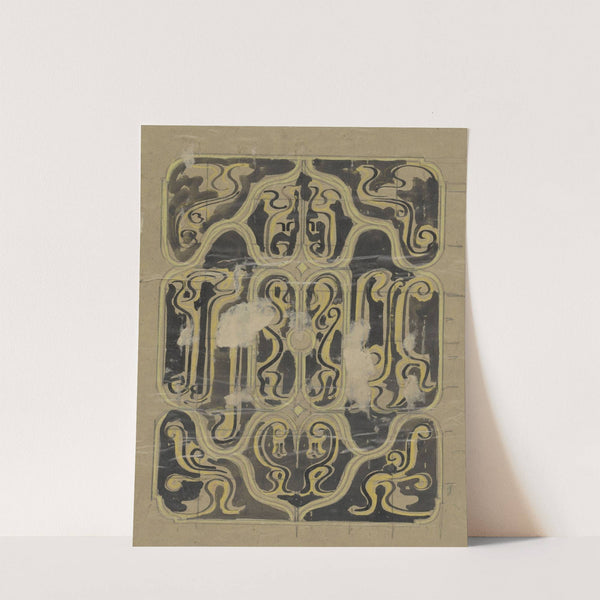 Decoratief ontwerp (1874) by Carel Adolph Lion Cachet