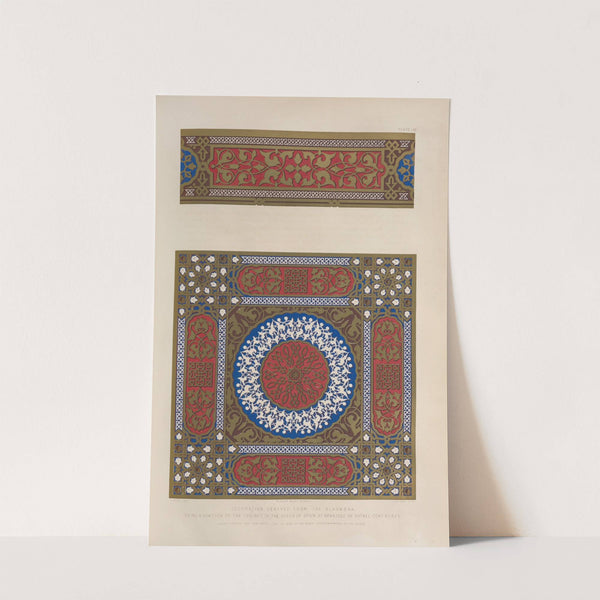 Decoration, derived from the Alhambra; being a portion of the cabinet of the queen of Spain at Aranjuez by Matthew Digby Wyatt