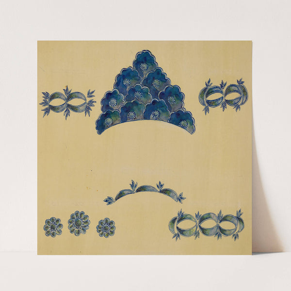 Decoration for Stoneware by A. Zimet