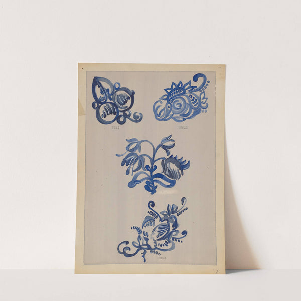 Decoration for Stoneware by A. Zimet