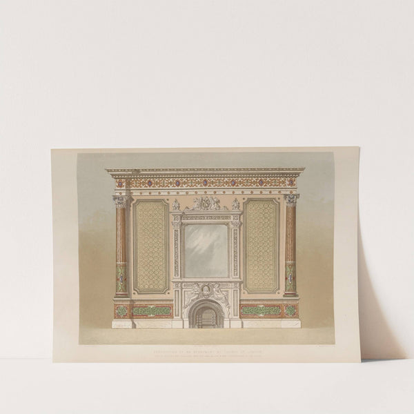 Decoration of an apartment by Matthew Digby Wyatt