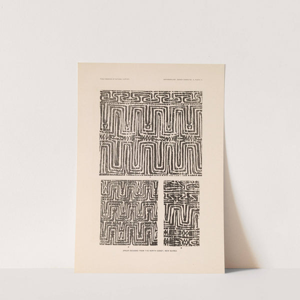 Decorative art of New Guinea Pl.02 by Albert Buell Lewis