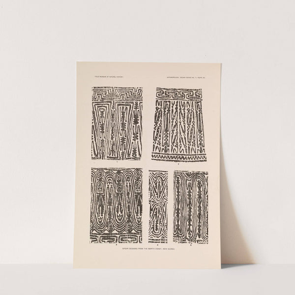 Decorative art of New Guinea Pl.13 by Albert Buell Lewis