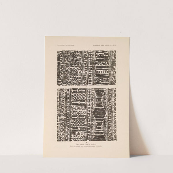 Decorative art of New Guinea Pl.19 by Albert Buell Lewis