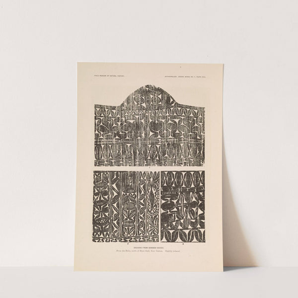 Decorative art of New Guinea Pl.25 by Albert Buell Lewis