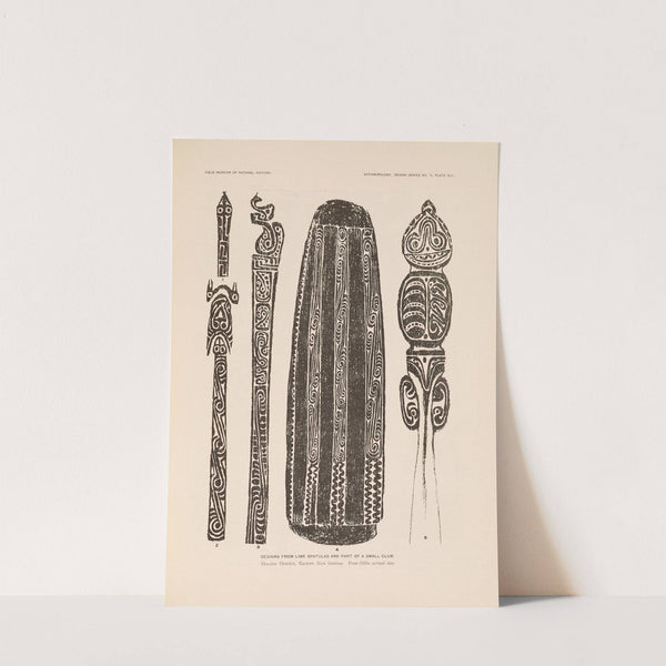 Decorative art of New Guinea Pl.35 by Albert Buell Lewis