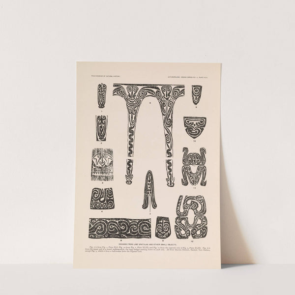 Decorative art of New Guinea Pl.36 by Albert Buell Lewis