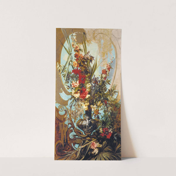 Flower bouquet (1884) by Hans Makart