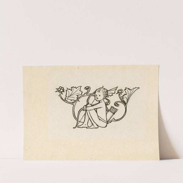 Decorative head-piece to page 106 of Bell’s edition of The tempest (1900) by Robert Anning Bell