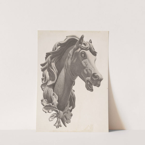Decorative Horse's Head by Albert Ryder