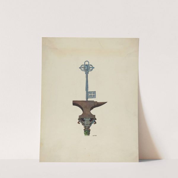 Decorative Ironwork & Locksmith Sign by Ray Price