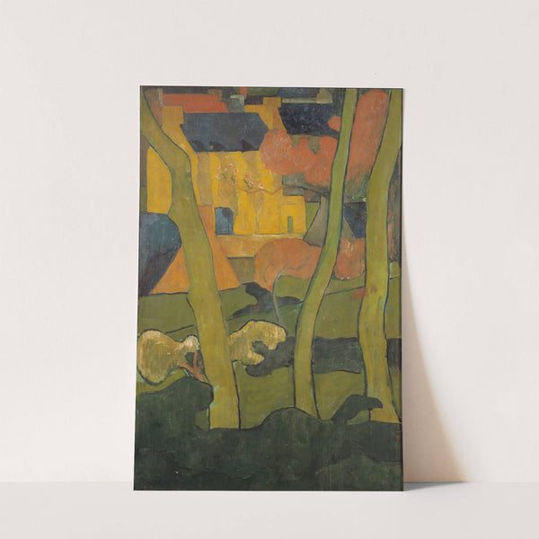 Decorative Landscape I by Jan Verkade