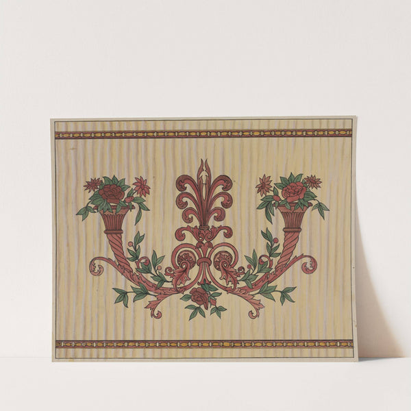 Decorative Panel from Rail Car Interior (c. 1936) by Wellington Blewett