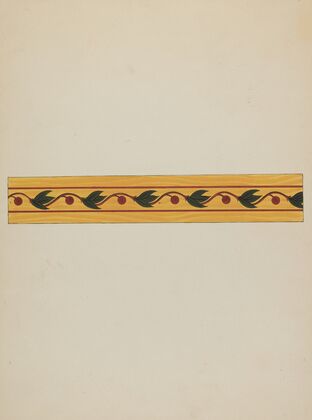 Decorative Panel from Rail Car Interior — size preview