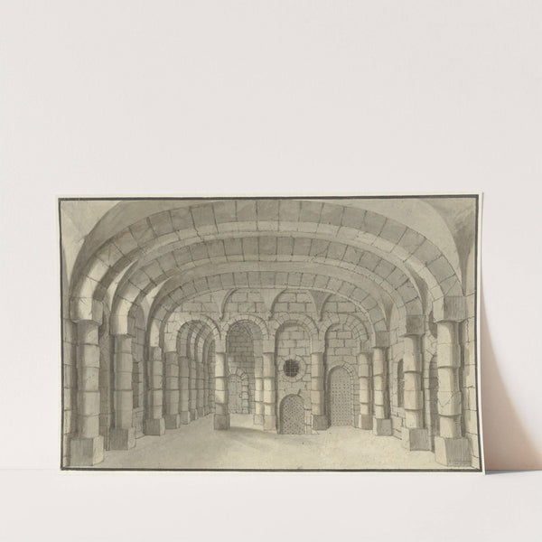 Decorontwerp van een kerker by J.A. Tempelier