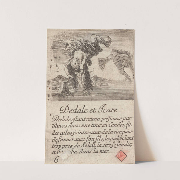 Dedale et Icare by Stefano Della Bella