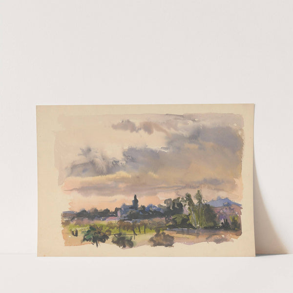 Dedinská krajina by Ján Novák