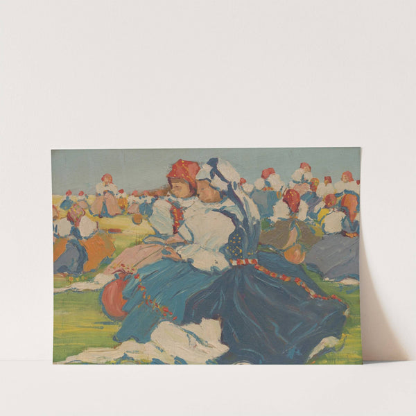 Dedinská slávnosť by Jozef Teodor Mousson