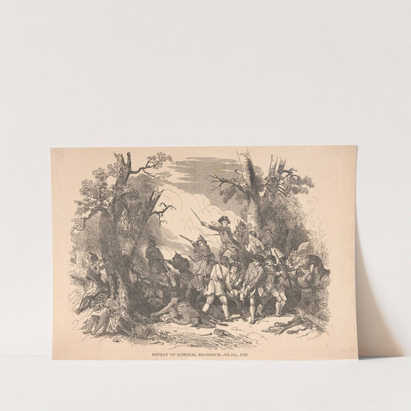 Defeat of General Braddock – 9th July, 1755 by Alexander Anderson