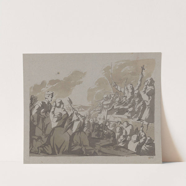 Defence of Częstochowa (1850) by Ignacy Gierdziejewski