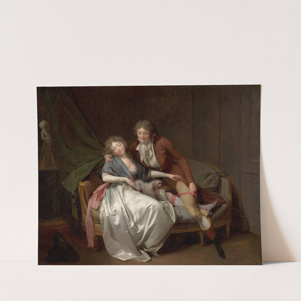 Défends-moi by Louis Léopold Boilly