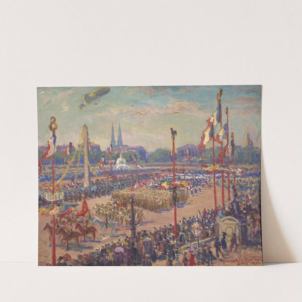 Défilé de la Victoire, place de la Concorde, le 11 novembre 1919, 8ème arrondissement by William Samuel Horton