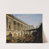 Dégagement de la colonnade du Louvre by Pierre-Antoine Demachy