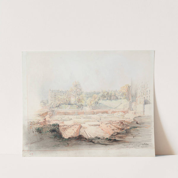 Dégagement de la seconde moitié des Arènes Rue Monge (1915-1945) by Charles Jouas