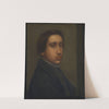 Degas à la redingote noire (Self-Portrait) (circa 1854-1855) by Edgar Degas