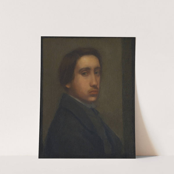 Degas à la redingote noire (Self-Portrait) (circa 1854-1855) by Edgar Degas
