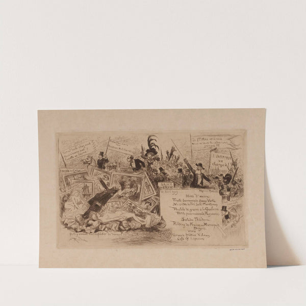 Déjeuner Mariani, le 30 avril 1909 (1909) by Albert Robida