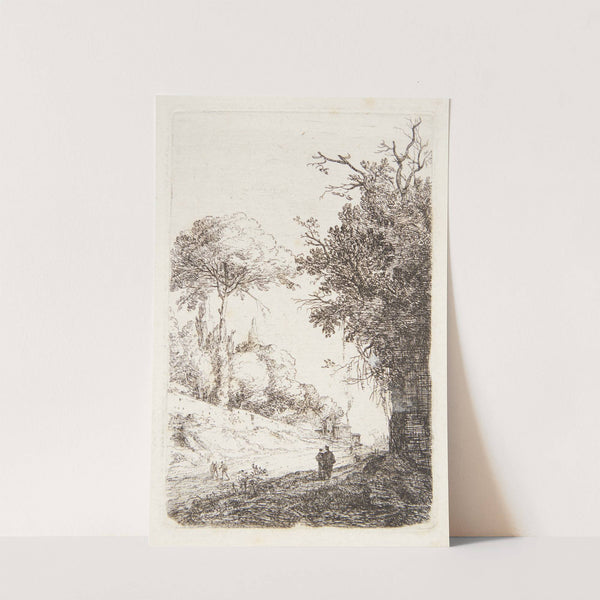 Del af Via Flaminia nær Rom by Bartholomeus Breenbergh