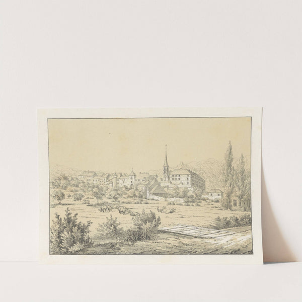 Delémont (1840-1844) by Johann Friedrich Wagner