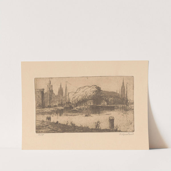 Delft. (1888-1934) by Willem Adrianus Grondhout