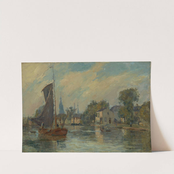 Delft (1896) by Albert Lebourg