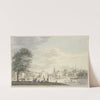 Delft aan de Schie by Paulus van Liender