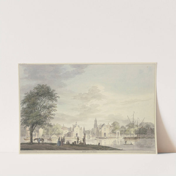 Delft aan de Schie by Paulus van Liender