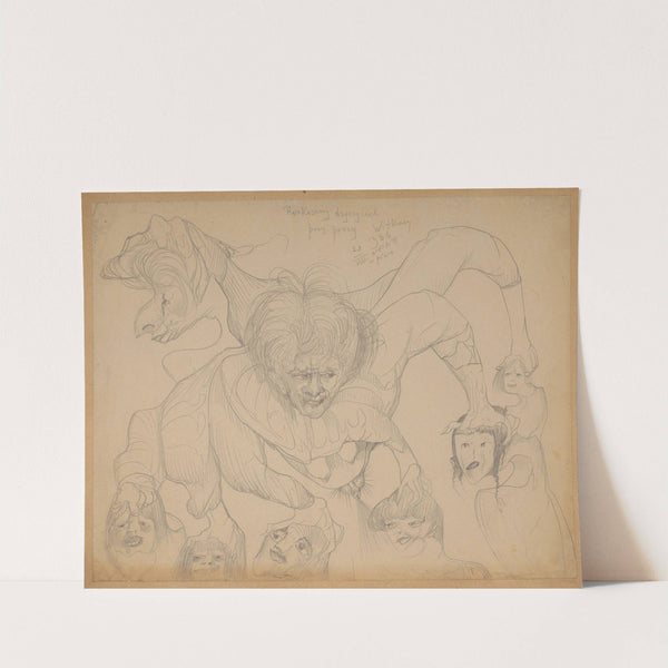 Delightful Tormentor at Work (1921) by Stanisław Ignacy Witkiewicz