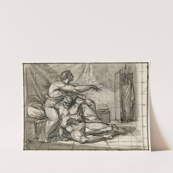 Delilah met de krachteloze Samson by David Humbert de Superville