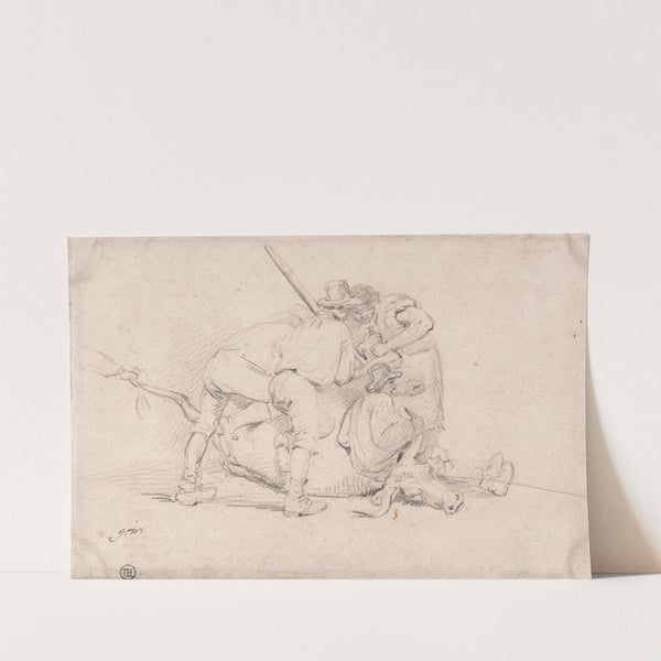 Delivering a Calf by James Ward