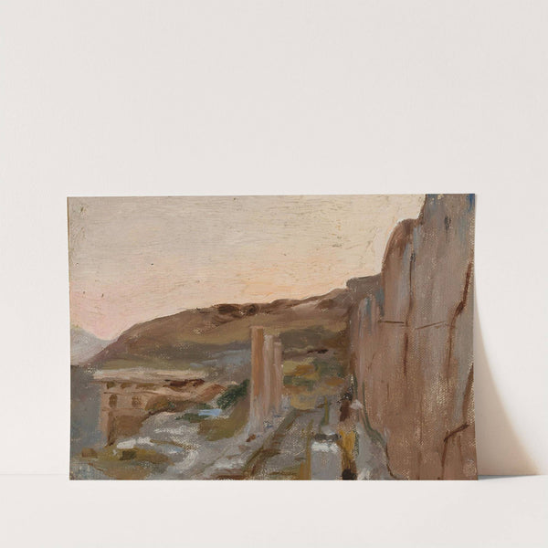 Delphi. From the journey to Greece by Jan Ciągliński