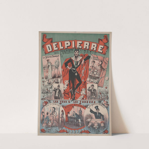 Delpierre des Concerts de Paris, imitations artistiques. (1880) by Imp. Charles Lévy