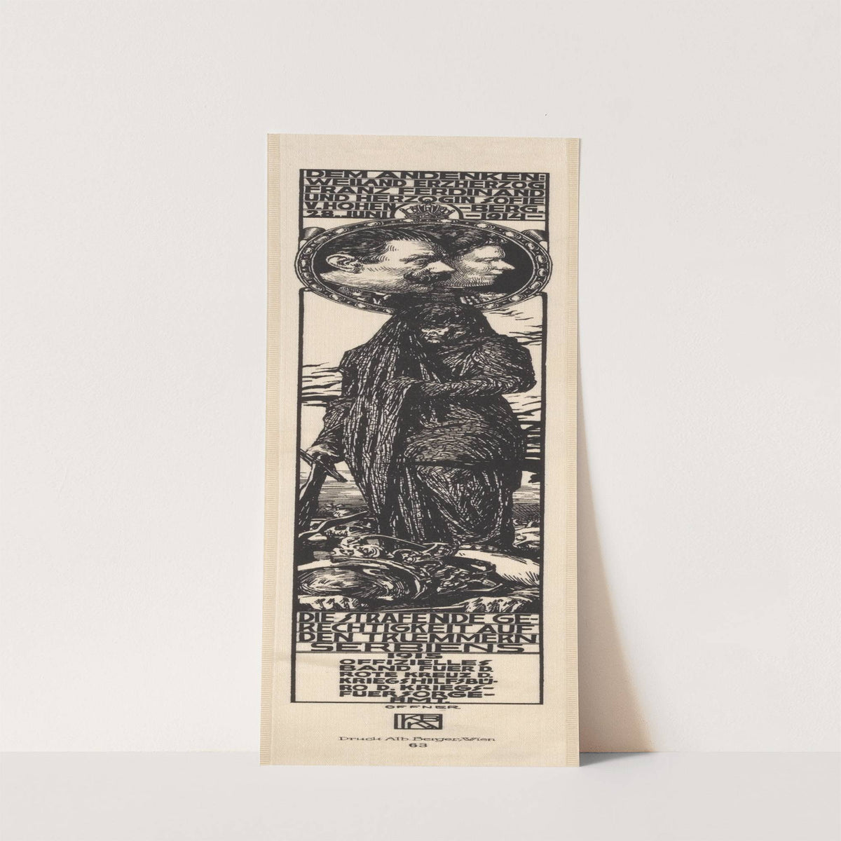 Dem Andenken weiland Erzherzog Franz Ferdinand und Herzogin Sofie v. Hohenberg (1915) by Alfred Offner
