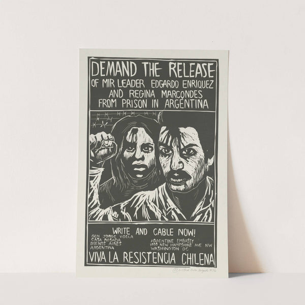 Demand the release of MIR leader Edgardo Enriquez and Regina Marcondes from prison in Argentina by Rachael Romero