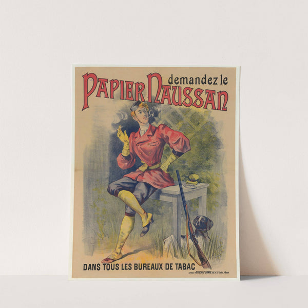 Demandez le papier Naussan dans tous les bureaux de tabac (1892) by Imp. Camis