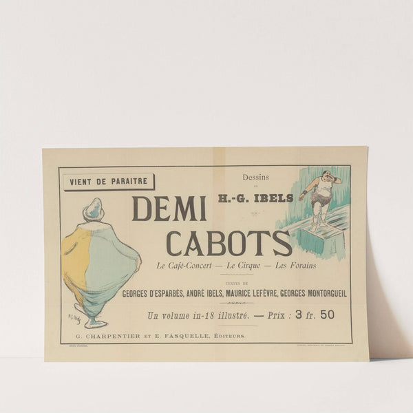 Demi – Cabots – Le Café-Concert – Le Cirque – Les Forains (1896) by Henri-Gabriel Ibels