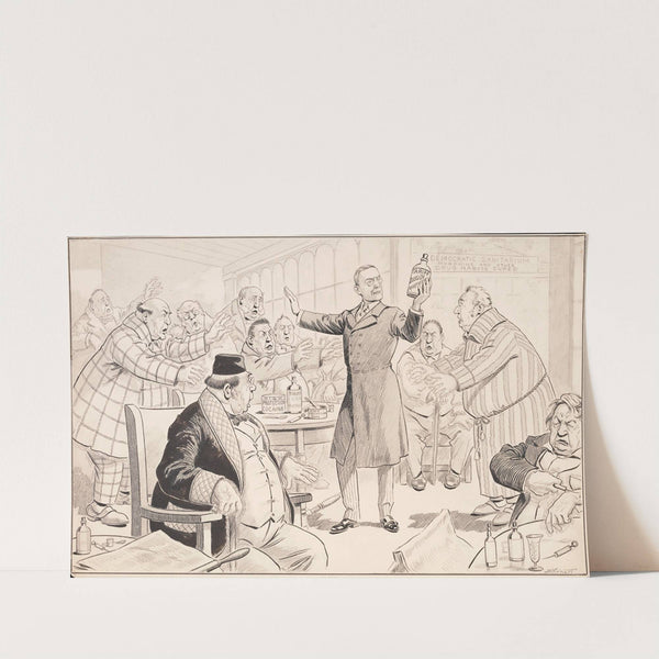 Democratic Sanitarium. Morphine and other drug habits cured by Samuel Ehrhart