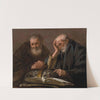 Democritus and Heraclitus by Hendrick Ter Brugghen